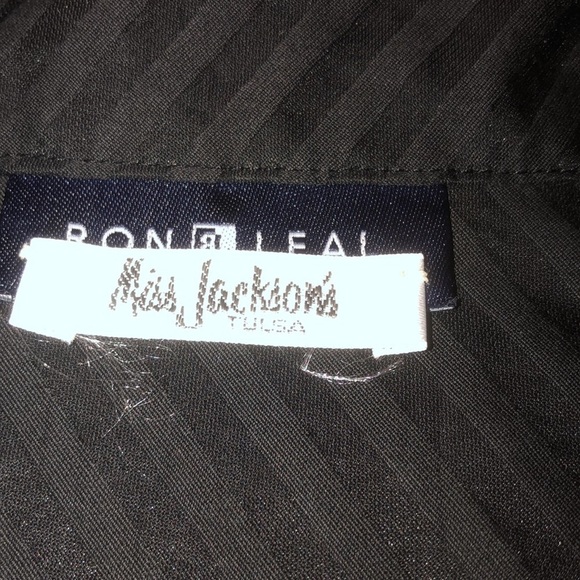 Bon Leal large Black lightweight asymmetrical vest two way zipper like new - Picture 11 of 14